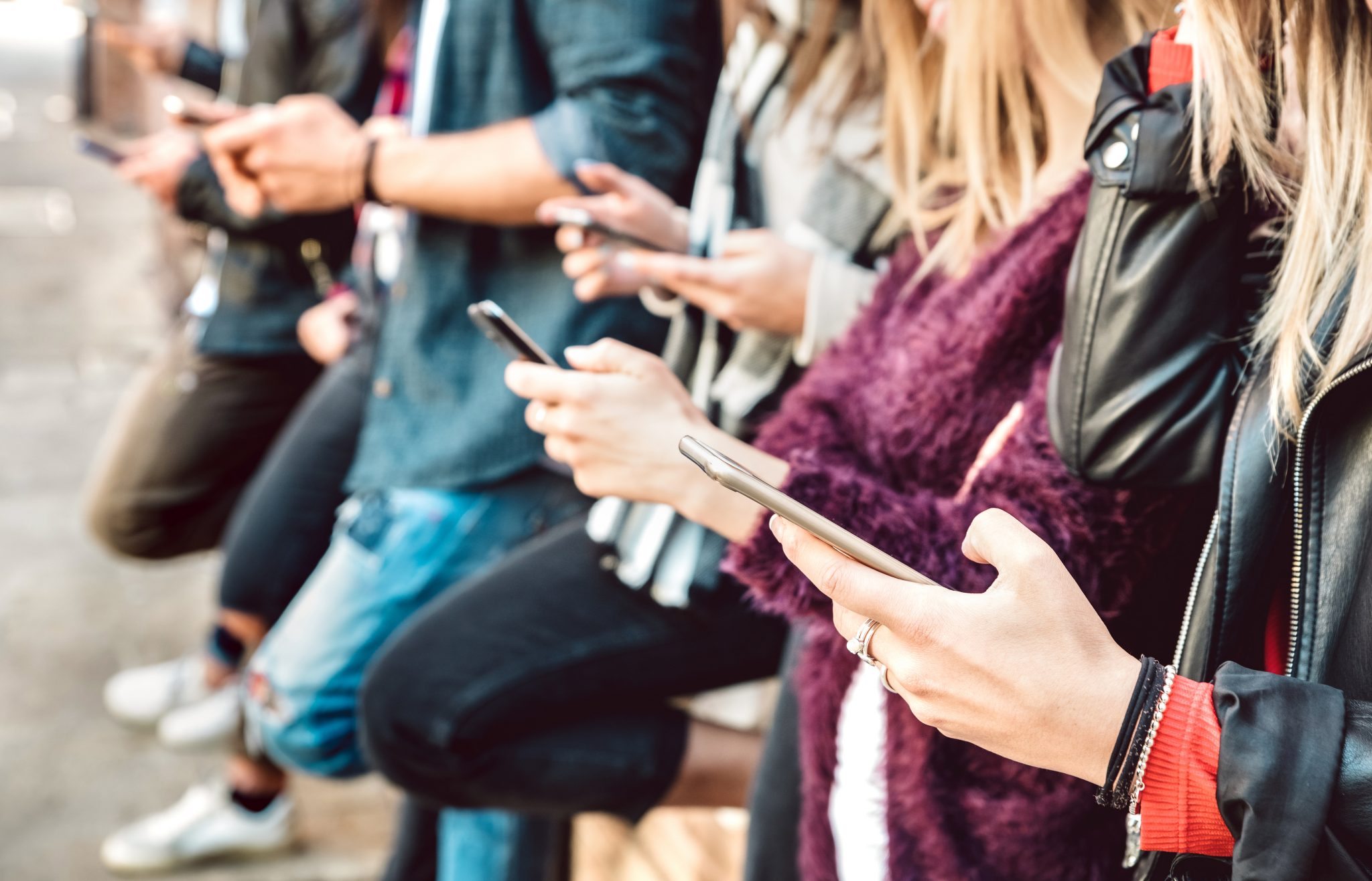 Verschillende social media